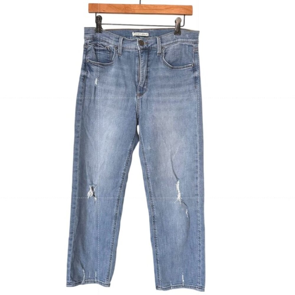 Whetherly Women's Pierce High Rise Straight Leg Jeans Size 30/10